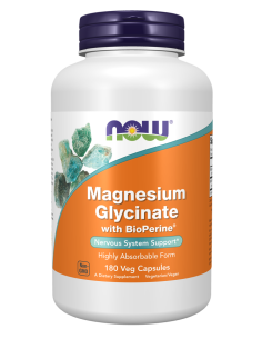 NOW Magnesium Glycinate with BioPerine