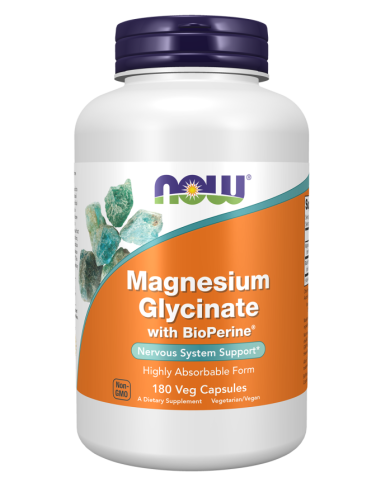 NOW Magnesium Glycinate with BioPerine