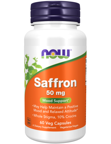NOW Saffron 50 mg 60 kapszula