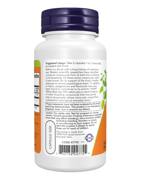 NOW Willow Bark Extract 400 mg