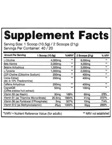 Gaspari Nutrition SuperPump Aggression 420g