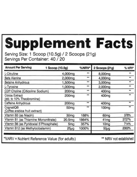 Gaspari Nutrition SuperPump Aggression 420g