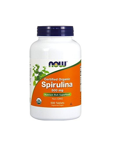 NOW Spirulina 500 mg facts