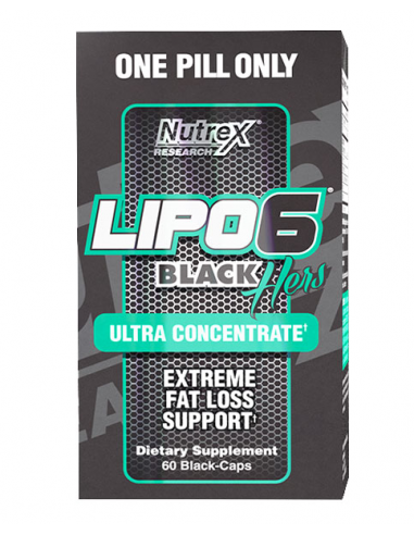 Nutrex Lipo 6 Black Hers Ultra Concentrate 60 fekete-kapszula