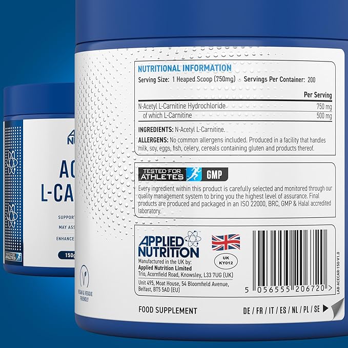Applied Nutrition Acetyl L-Carnitine
