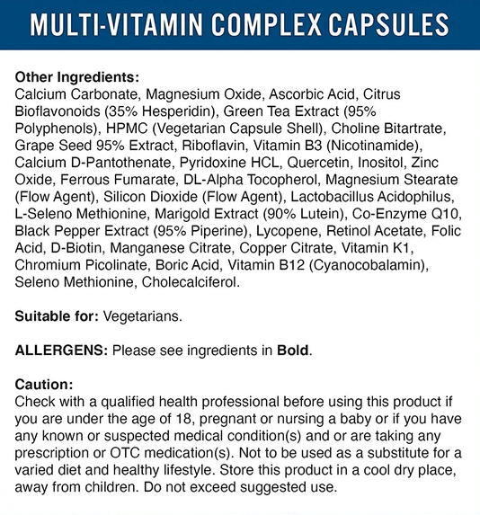Applied Nutrition Multi-Vitamin Complex