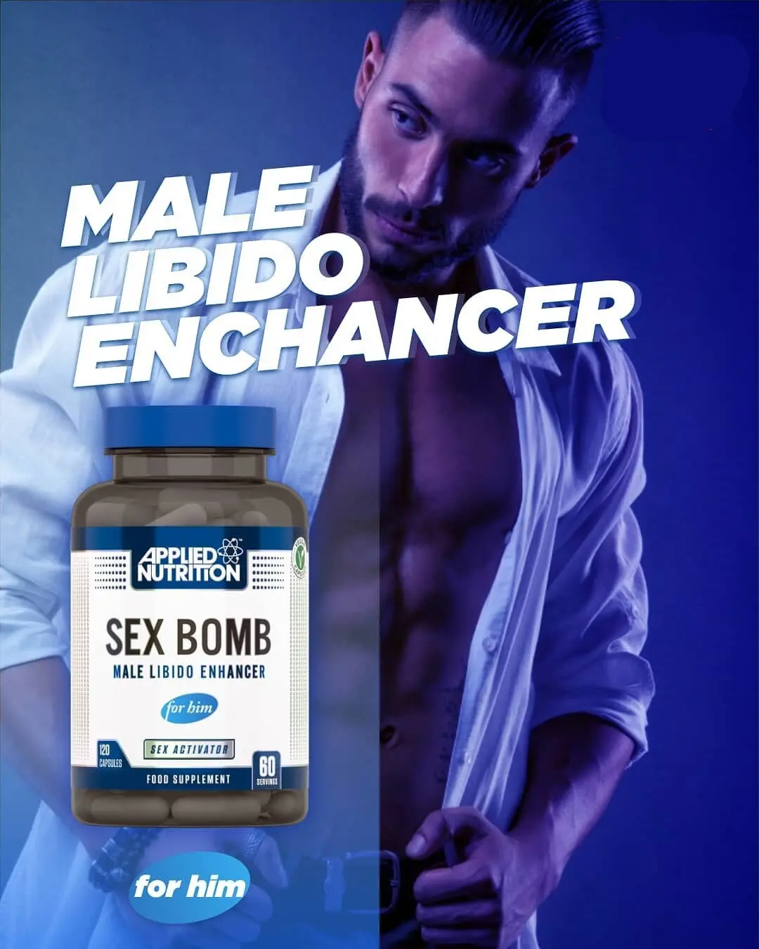 Applied Nutrition SEX Bomb for Him 120