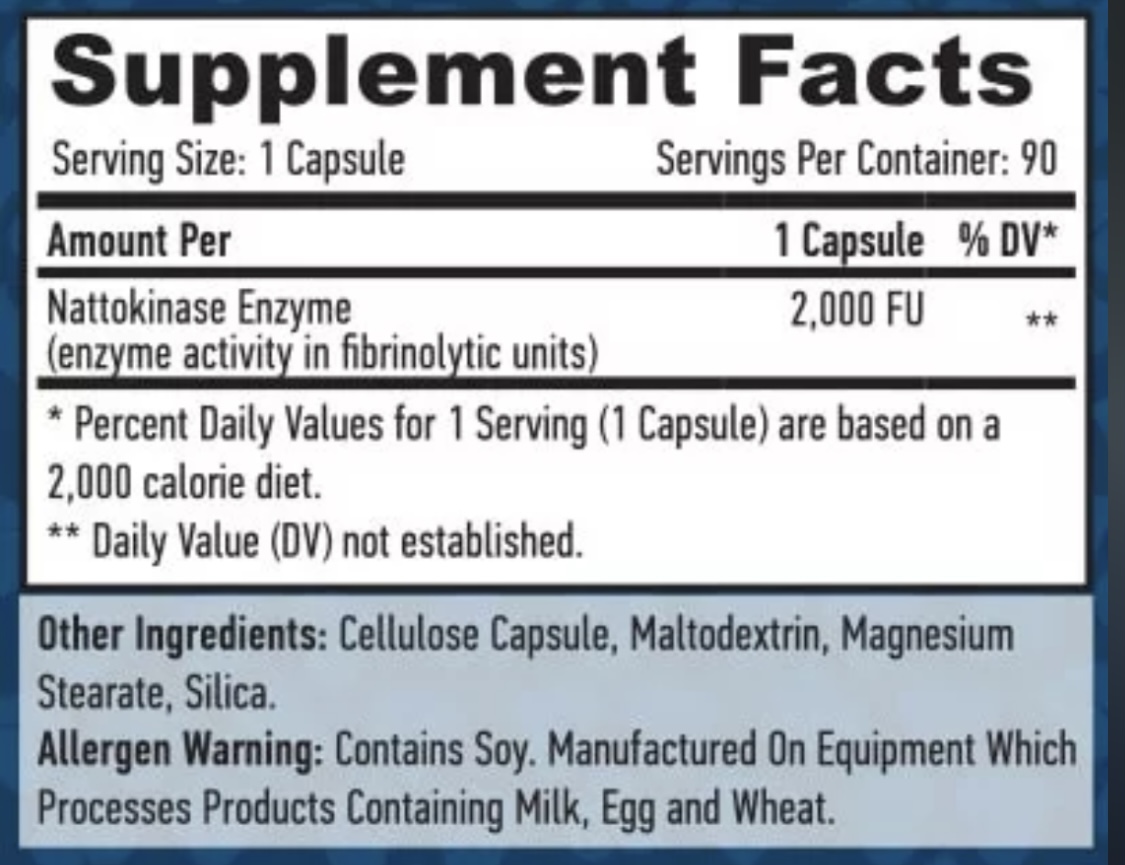 Haya Labs Nattokinase