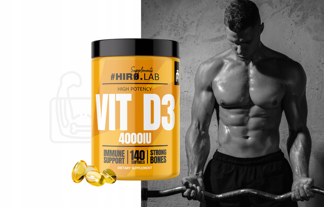 Hiro.Lab Supplements Vitamin D3 4000 IU