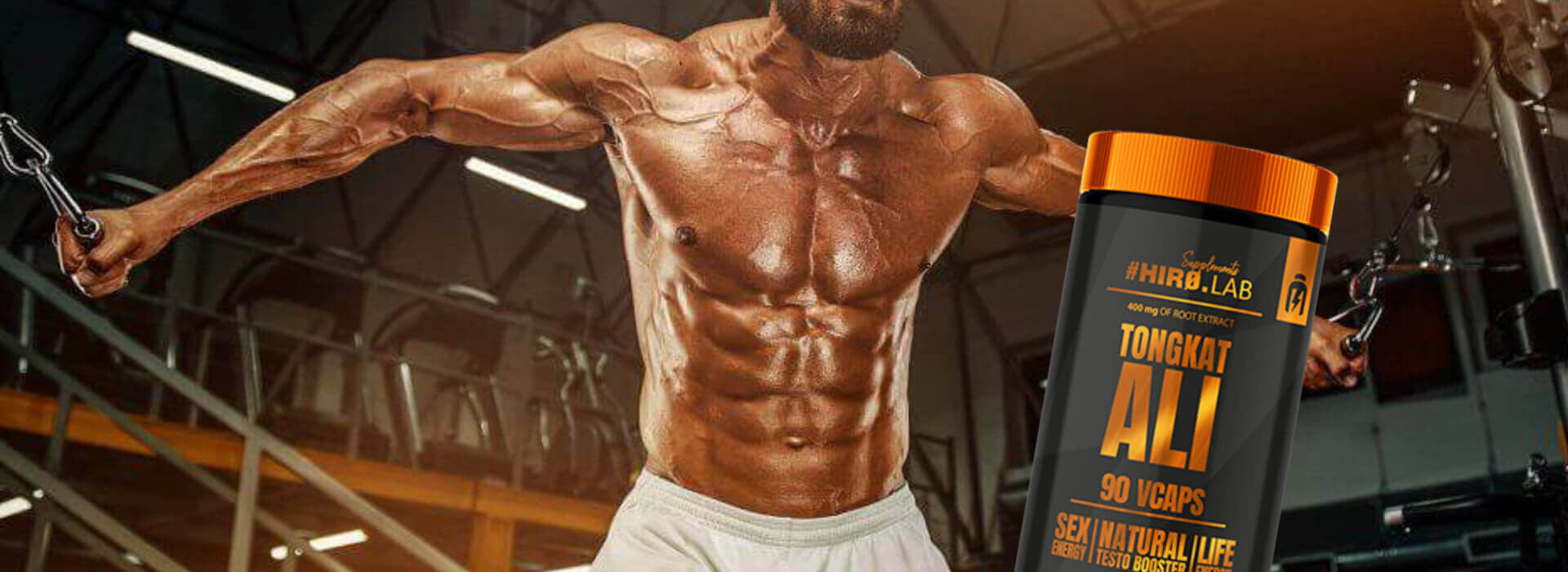 Hiro.Lab Supplements Tongkat Ali 400 mg 90 kapszula