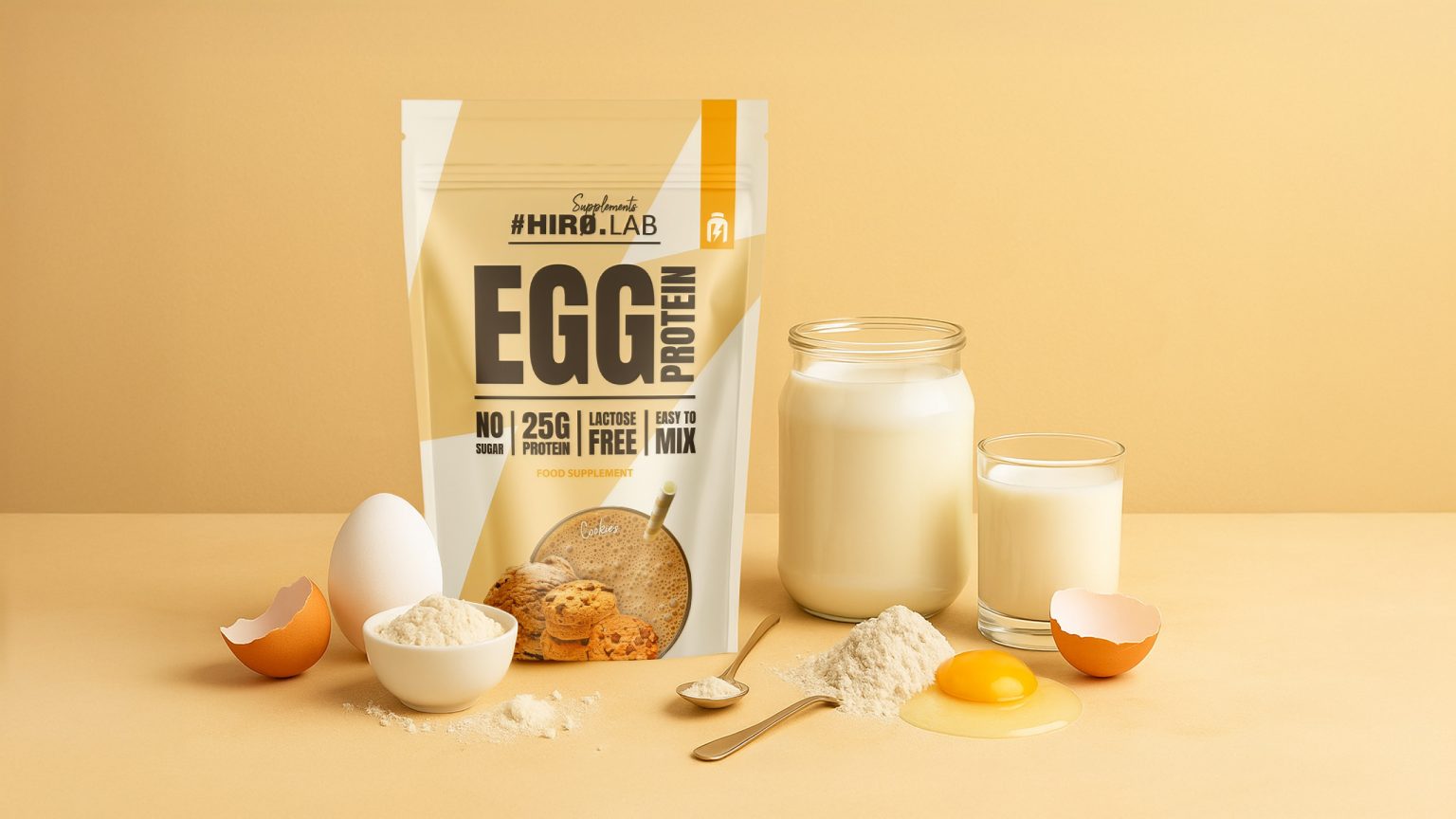 Hiro.Lab Supplements Egg Protein 750 g