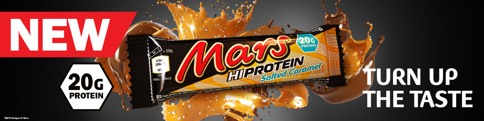 Mars HI-Protein 59 g Salted Caramel