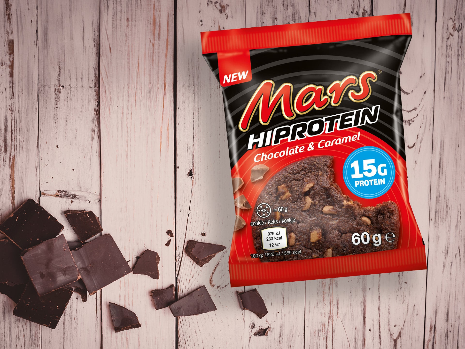 Mars HiProtein Cookie chocolate and caramel