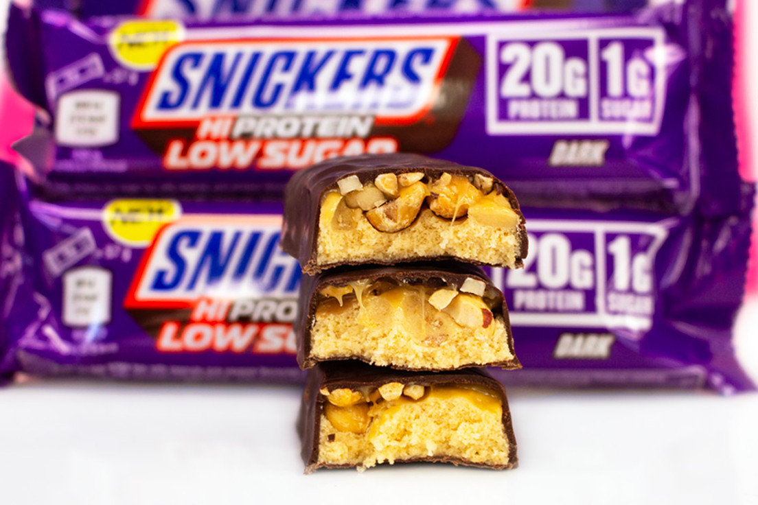 Snickers HIProtein Bar Low Sugar dark choco