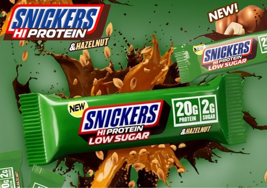 Snickers HIProtein Bar Low Sugar hazelnut