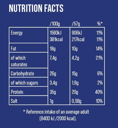 Snickers HIProtein Bar Low Sugar milk choco