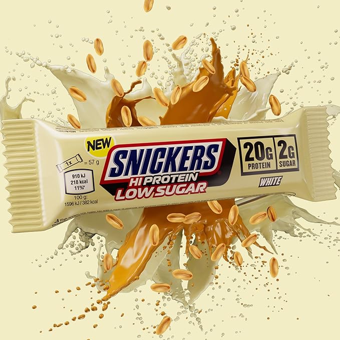 Snickers HIProtein Bar Low Sugar white choco