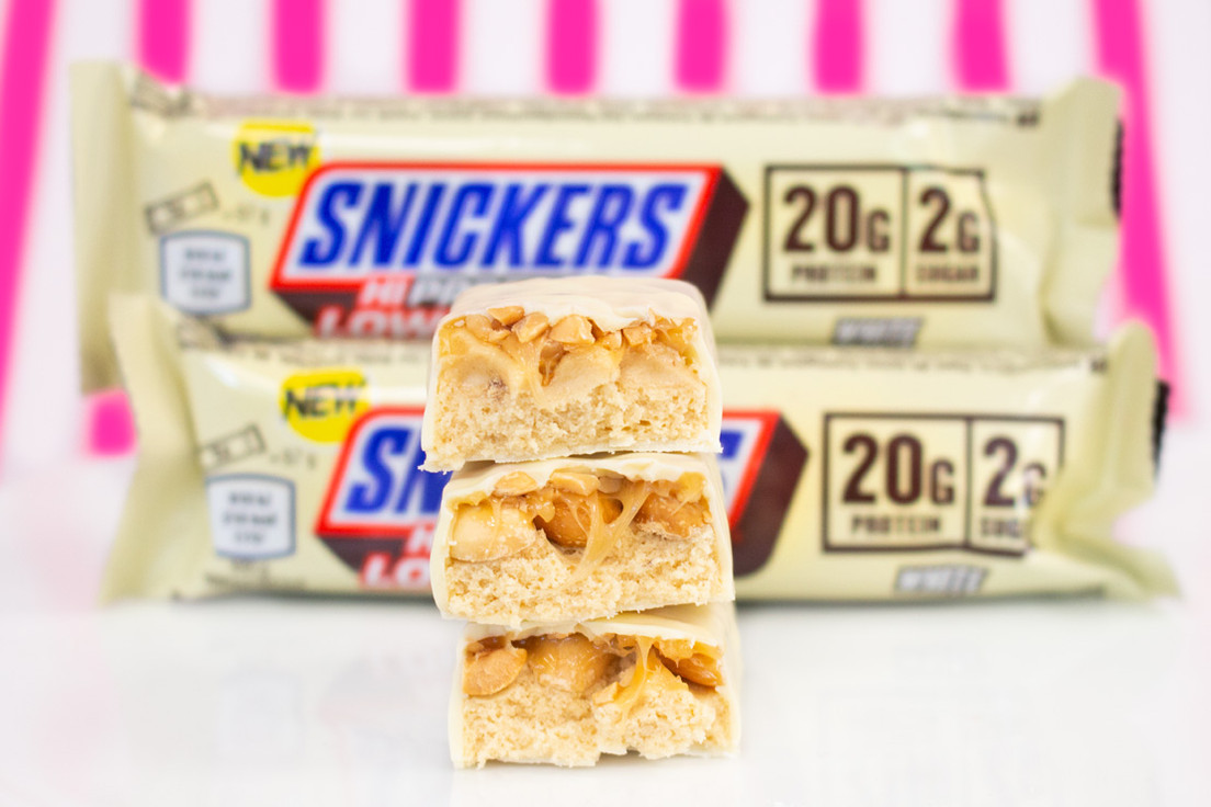 Snickers HIProtein Bar Low Sugar white choco