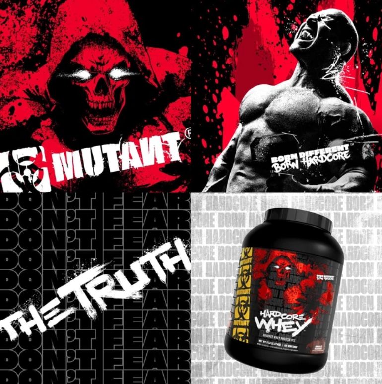 Mutant Hardcore Whey 2270 g