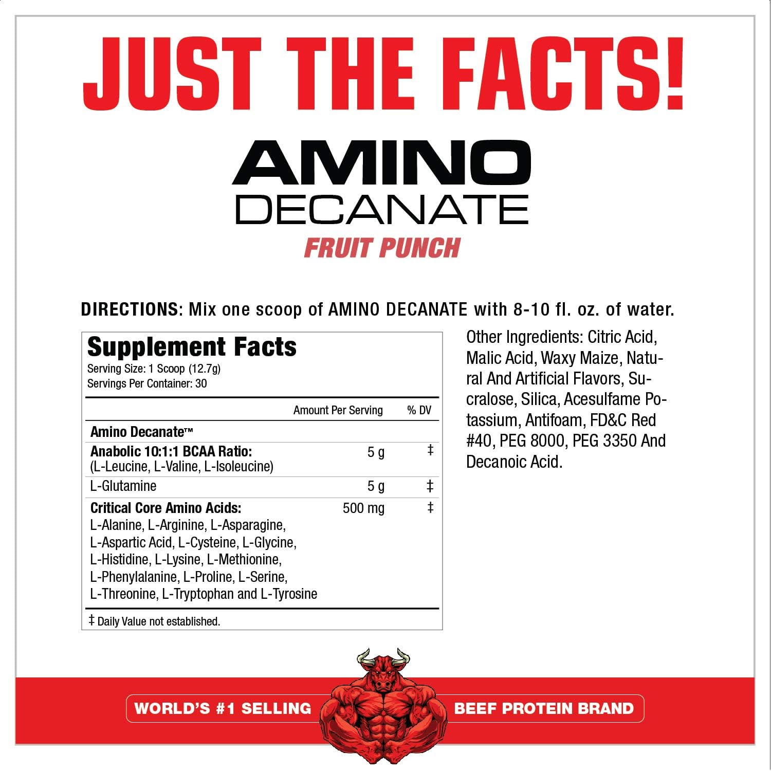MuscleMeds Amino Decanate Energy