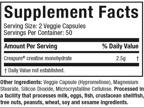 MuscleTech Platinum Creatine Monohydrate 100 kapszula