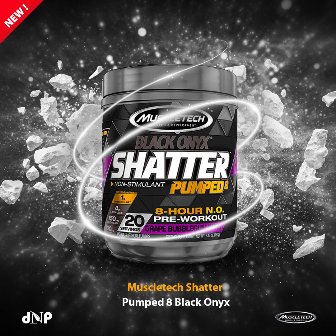 MuscleTech Black Onyx Shatter Non-Stimulant Pumped