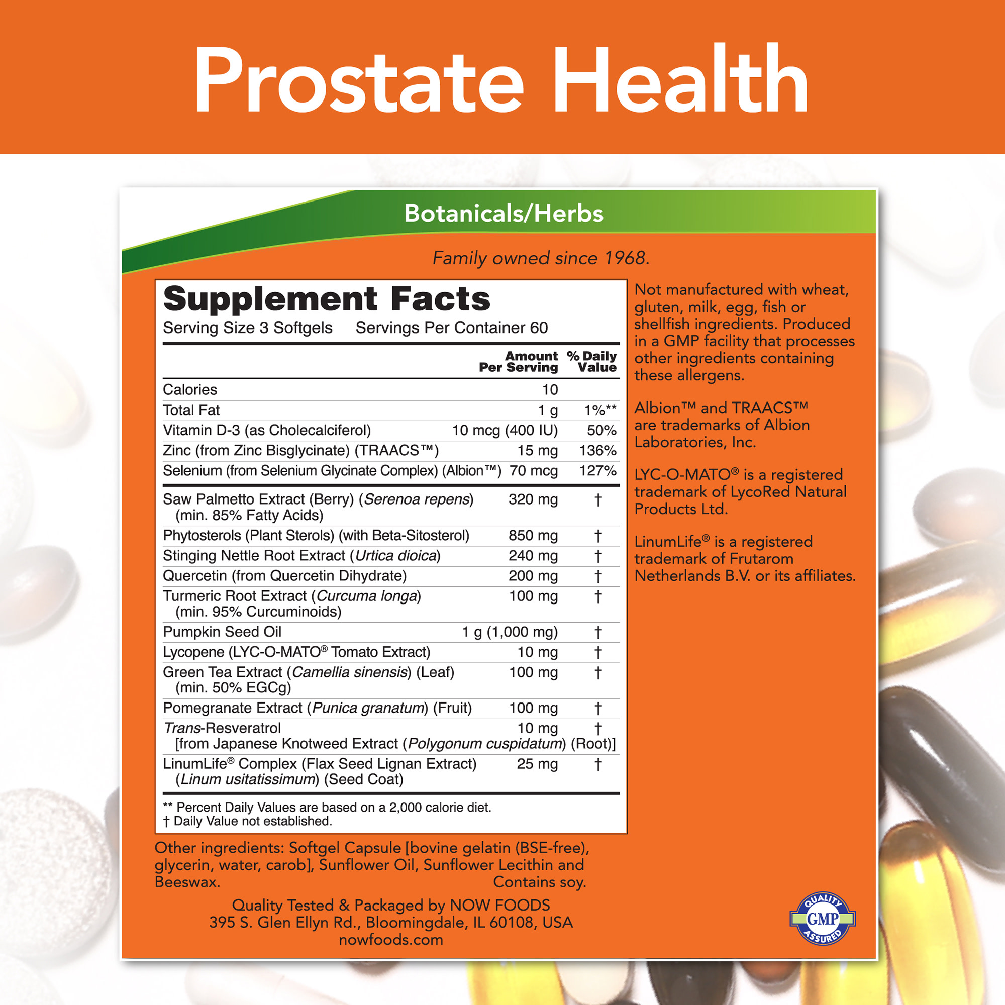 NOW Clinical Strength Prostate Health