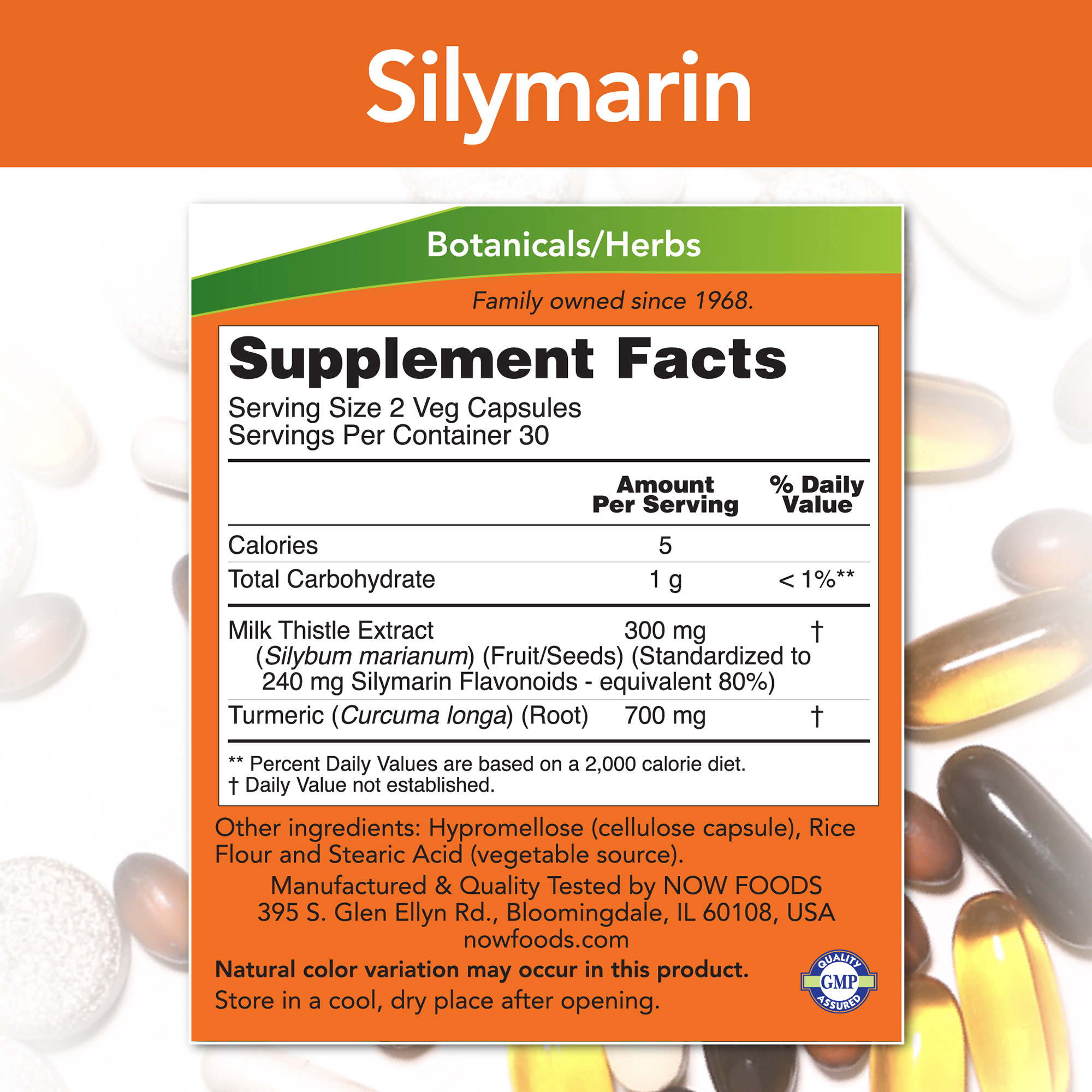 NOW Silymarine 150 mg