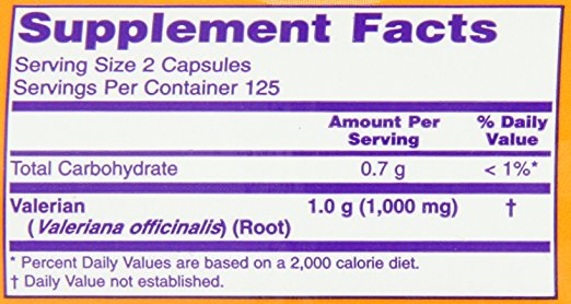 NOW Valerian Root 500 mg