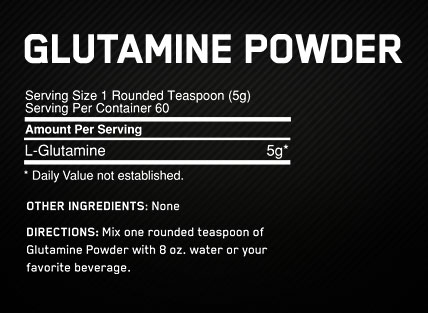 Optimum Nutrition Glutamin 630 g