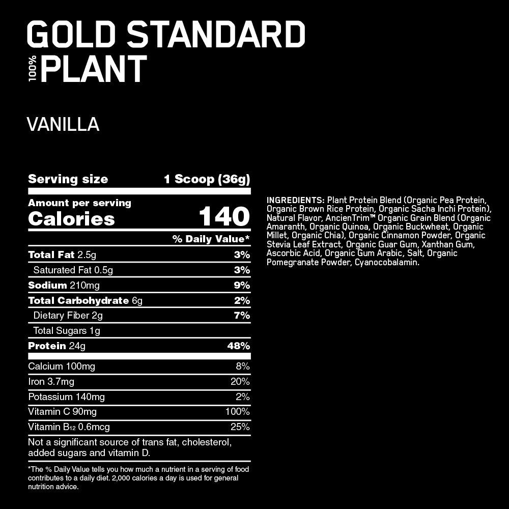 Optimum Nutrition Gold Standard Plant