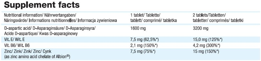 Olimp Nutrition DAA Xtreme 60 tabletta
