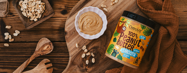 OstroVit 100% Peanut Butter Smooth 1000 g