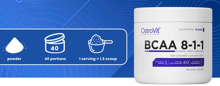 OstroVit BCAA 8-1-1