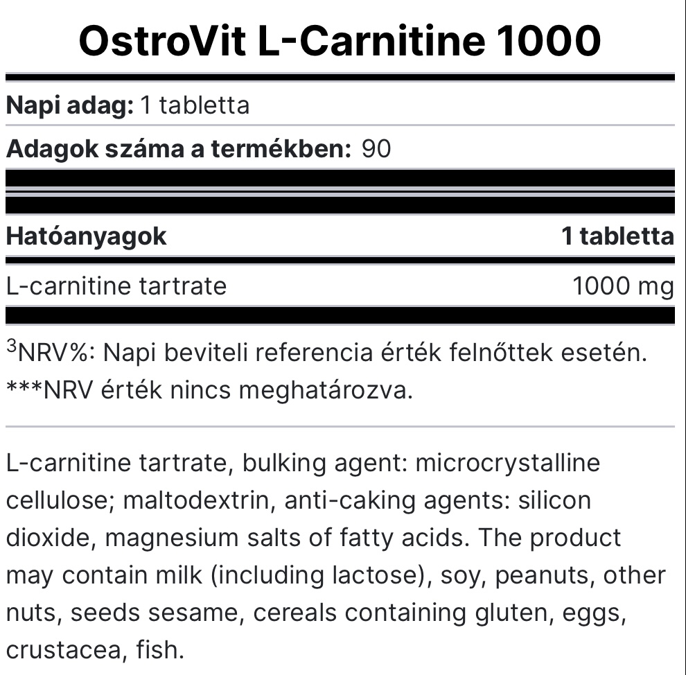 OstroVit L-Carnitine