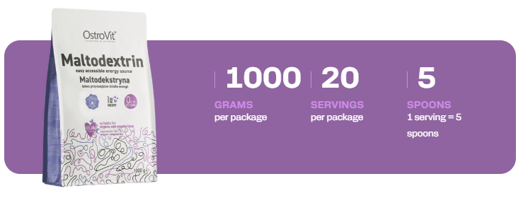 OstroVit Maltodextrin 1000 g banner