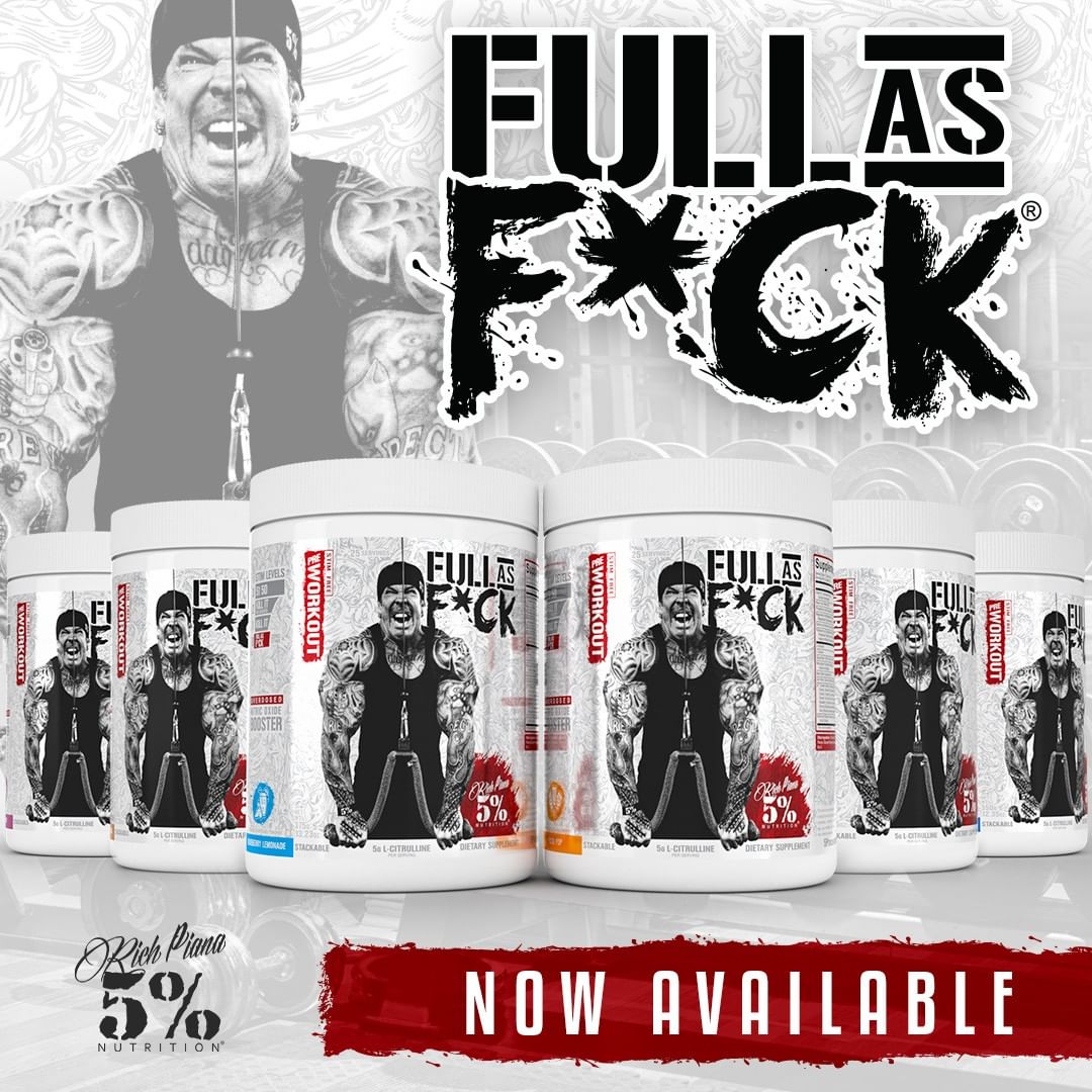 Rich Piana Nutrition Full As Fuck 360 g Legendary EU