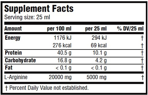 Scitec Nutrition Arginine Linquid 1000 ml
