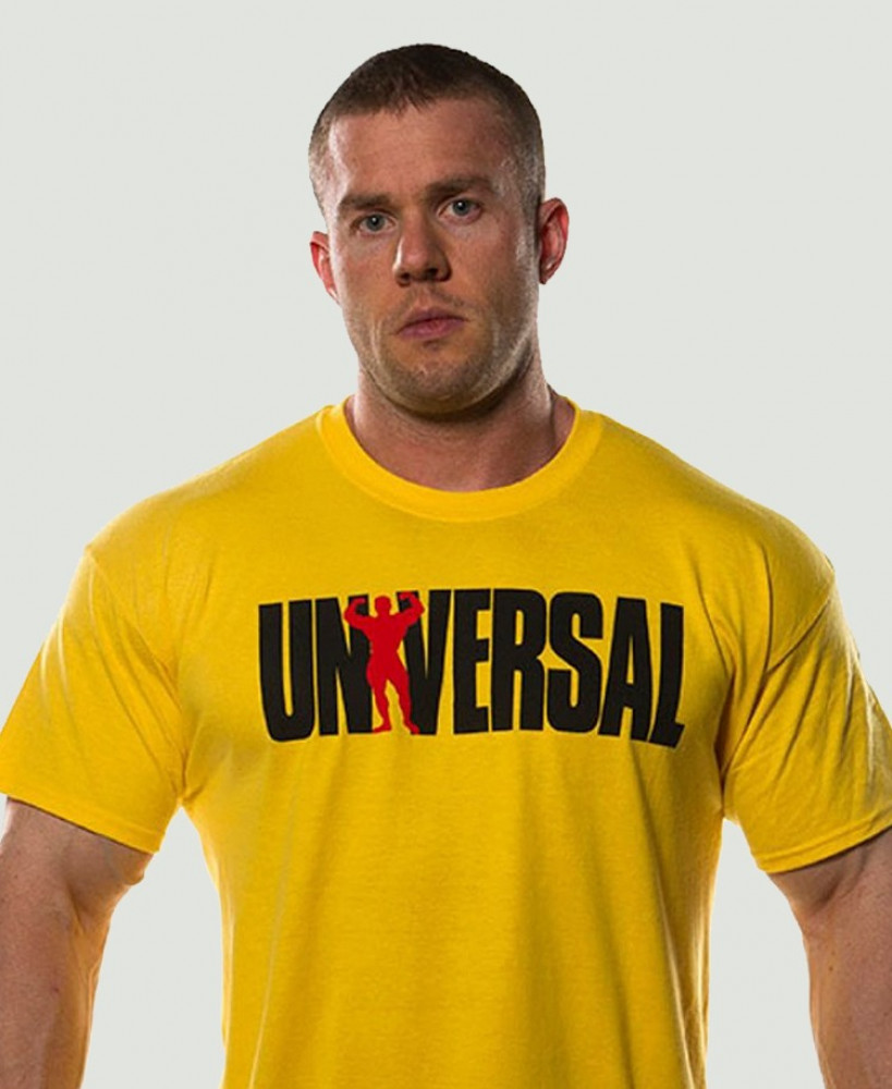 Universal Nutrition Usa 77 T-Shirt sárga